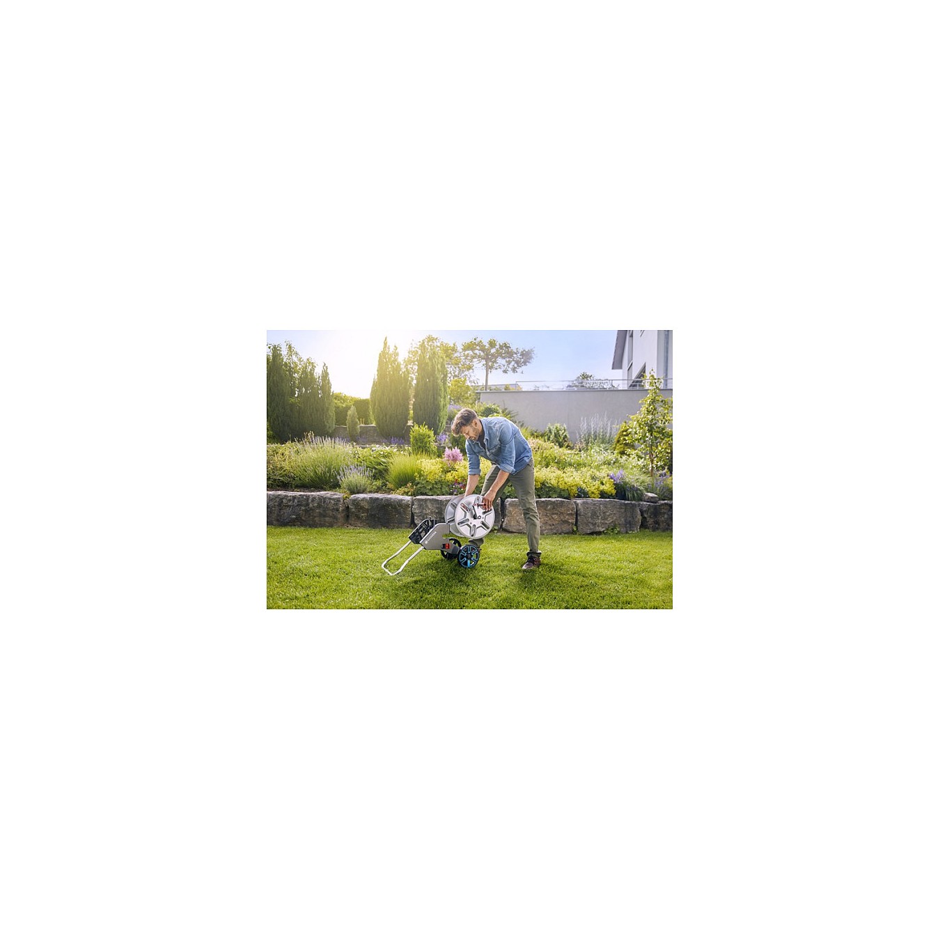 Buy Gardena Schlauchwagen CleverRoll M Easy Metall Set in Cyprus, Nicosia, Limassol, Larnaka, Pafos