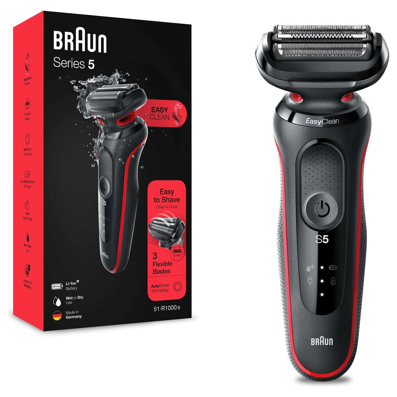 Buy Braun Rasierer Series 5 51-R1000s in Cyprus, Nicosia, Limassol, Larnaka, Pafos