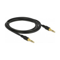 Buy Delock Klinkenkabel 3,5 mm 3 Pin Stecker to Stecker 2 m schwarz in Cyprus, Nicosia, Limassol, Larnaka, Pafos
