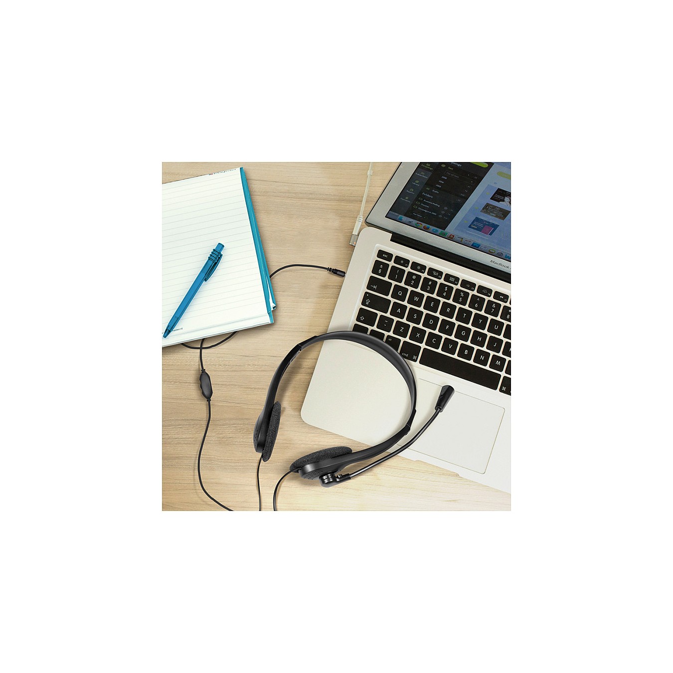Buy Logilink Stereo-Headset, 1x 3,5-mm-Klinke Bügelmikro Eco-Box in Cyprus, Nicosia, Limassol, Larnaka, Pafos