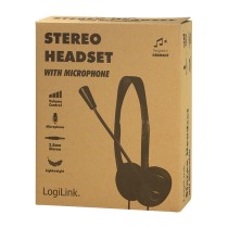 Buy Logilink Stereo-Headset, 1x 3,5-mm-Klinke Bügelmikro Eco-Box in Cyprus, Nicosia, Limassol, Larnaka, Pafos