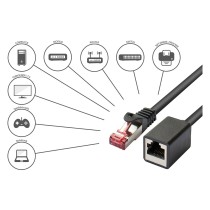 Buy Good Connections Cat.6 Patchkabelverl. S FTP schwarz 0,5m in Cyprus, Nicosia, Limassol, Larnaka, Pafos