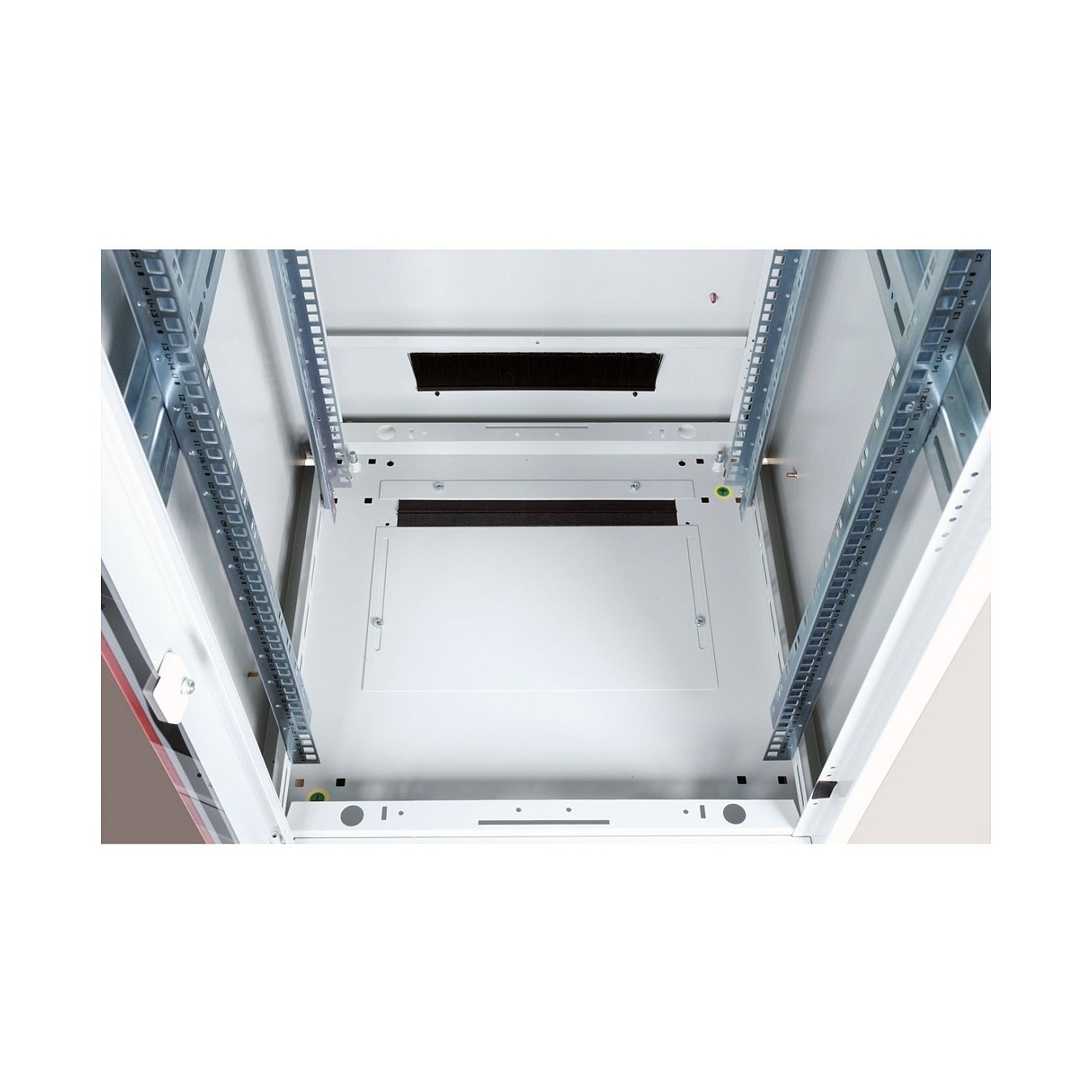 Buy ROLINE 19-Zoll Netzwerkschrank Pro 26 HE, 600x600 BxT Glastr grau in Cyprus, Nicosia, Limassol, Larnaka, Pafos