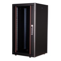 Buy ROLINE 19-Zoll Netzwerkschrank Basic 22 HE, 600x600 BxT Glastr schwarz in Cyprus, Nicosia, Limassol, Larnaka, Pafos
