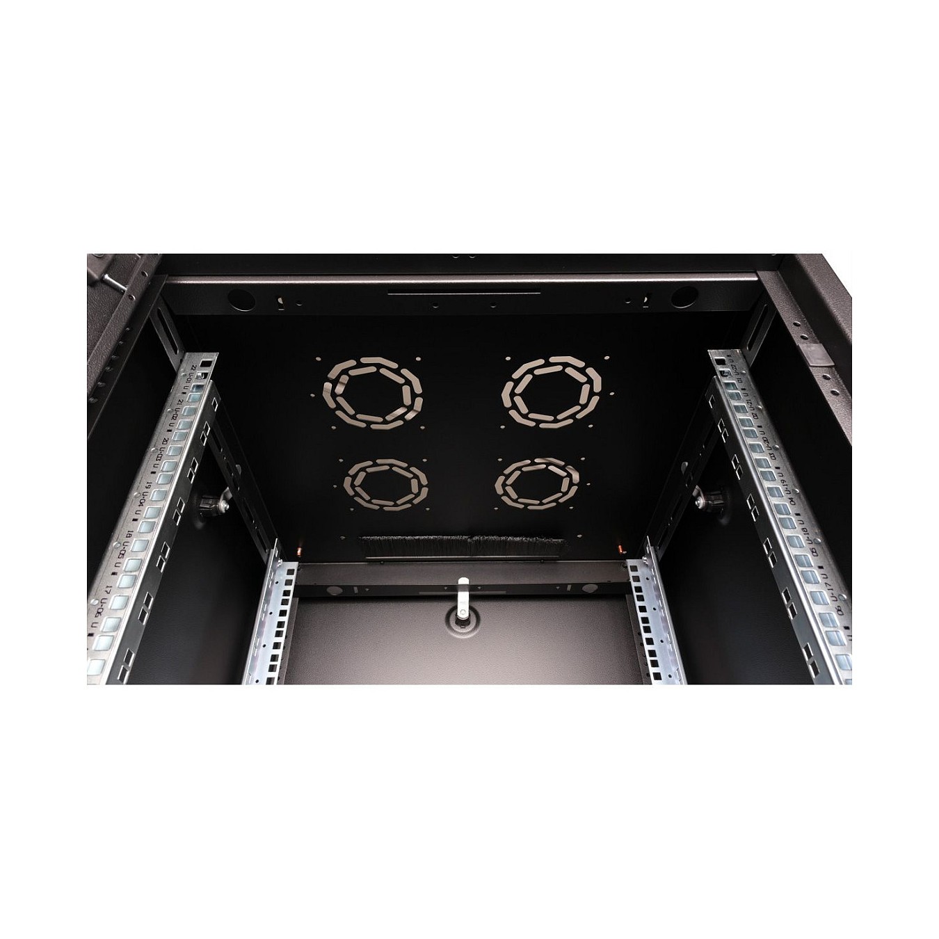 Buy ROLINE 19-Zoll Netzwerkschrank Basic 22 HE, 600x600 BxT Glastr schwarz in Cyprus, Nicosia, Limassol, Larnaka, Pafos