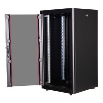 Buy ROLINE 19-Zoll Netzwerkschrank Basic 22 HE, 600x600 BxT Glastr schwarz in Cyprus, Nicosia, Limassol, Larnaka, Pafos