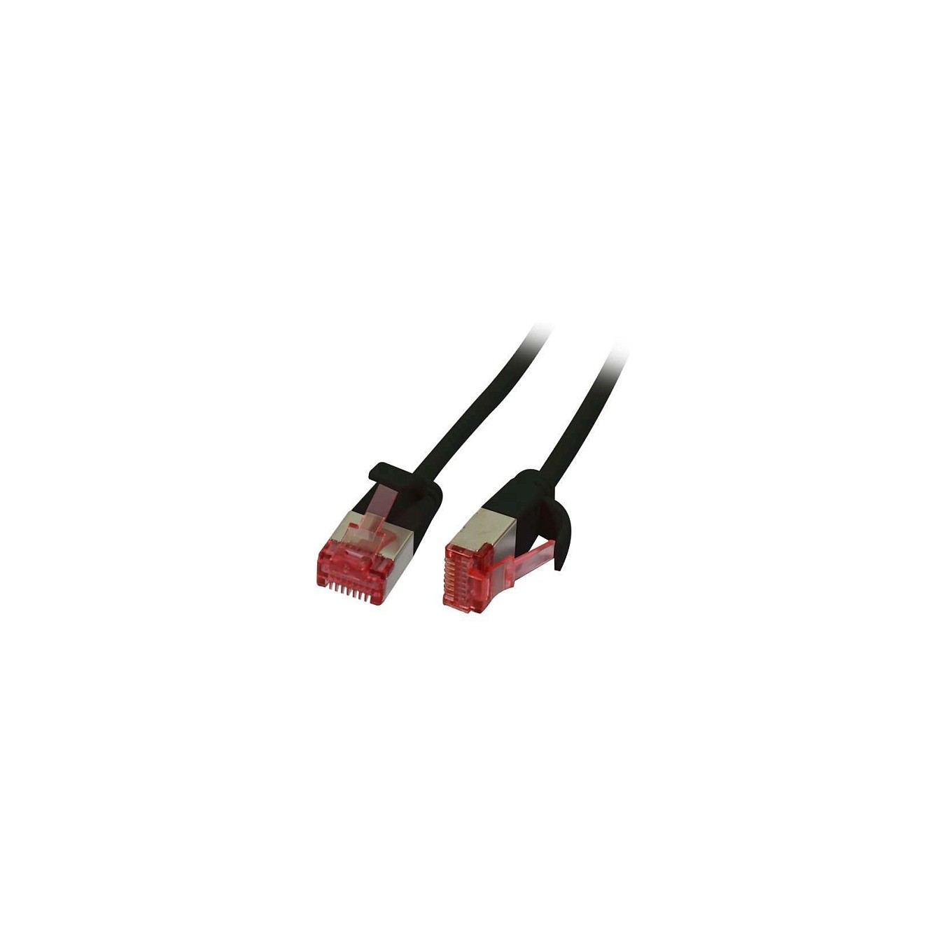 Buy Synergy21 Patchkabel RJ45, CAT6 250Mhz, 5m schwarz, U FTP, slimline rund d3,6mm, in Cyprus, Nicosia, Limassol, Larnaka, Pafo