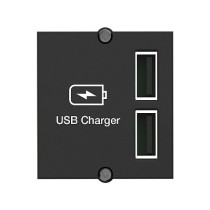 Buy BACHMANN USB A A 15W Doppelcharger , 2x Typ A 5V 2,4A GST18, schwarz, 0,2 m in Cyprus, Nicosia, Limassol, Larnaka, Pafos