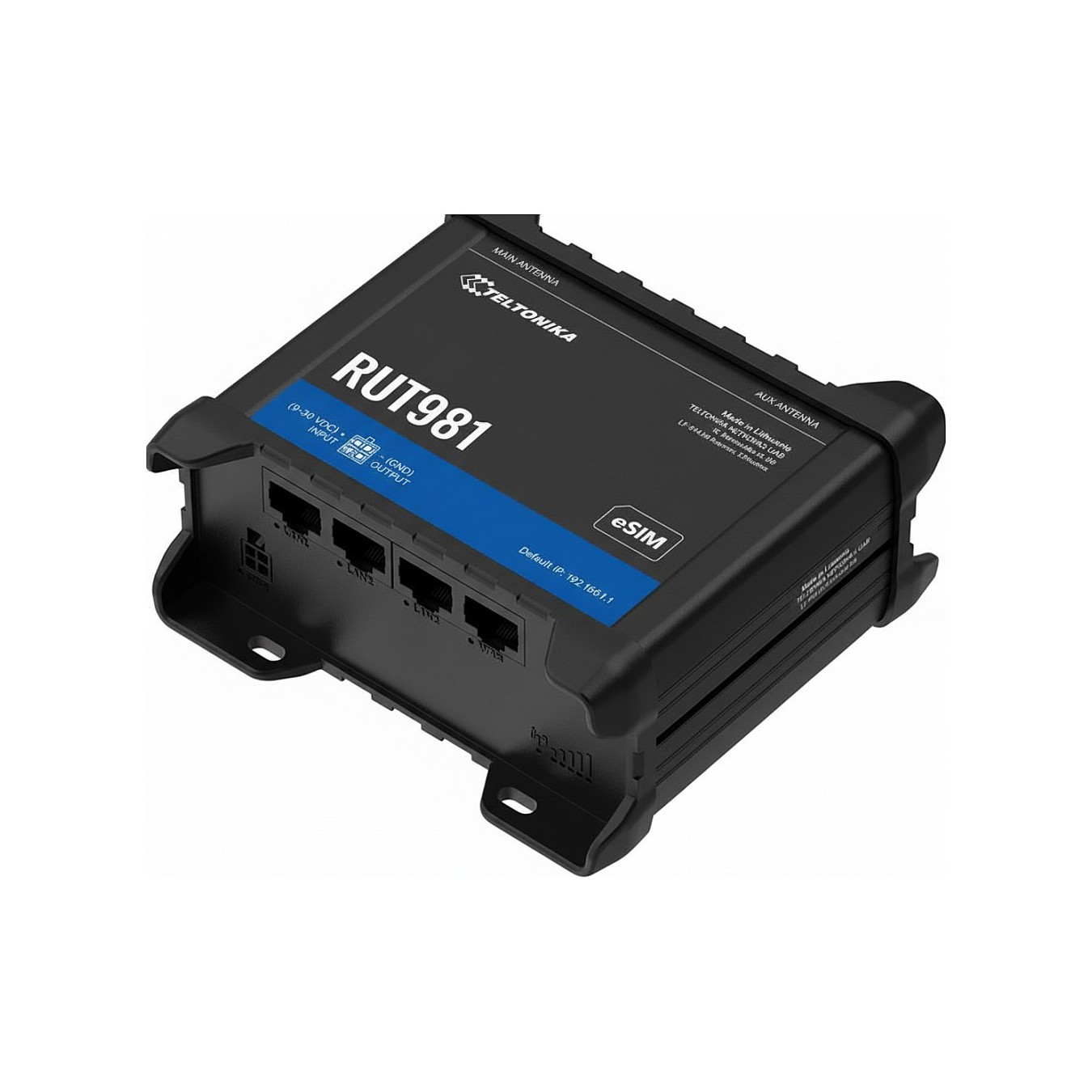 Buy TELTONIKA RUT981 CAT4 LTE Router Dual SIM und eSIM in Cyprus, Nicosia, Limassol, Larnaka, Pafos
