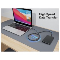 Buy Equip Kabel USB-C4.0- to C 80Gbps PD240W St St 1.20m schwarz in Cyprus, Nicosia, Limassol, Larnaka, Pafos