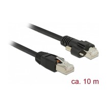 Buy DeLock Patchkabel CAT6 RJ45 S FTP 10m Black in Cyprus, Nicosia, Limassol, Larnaka, Pafos