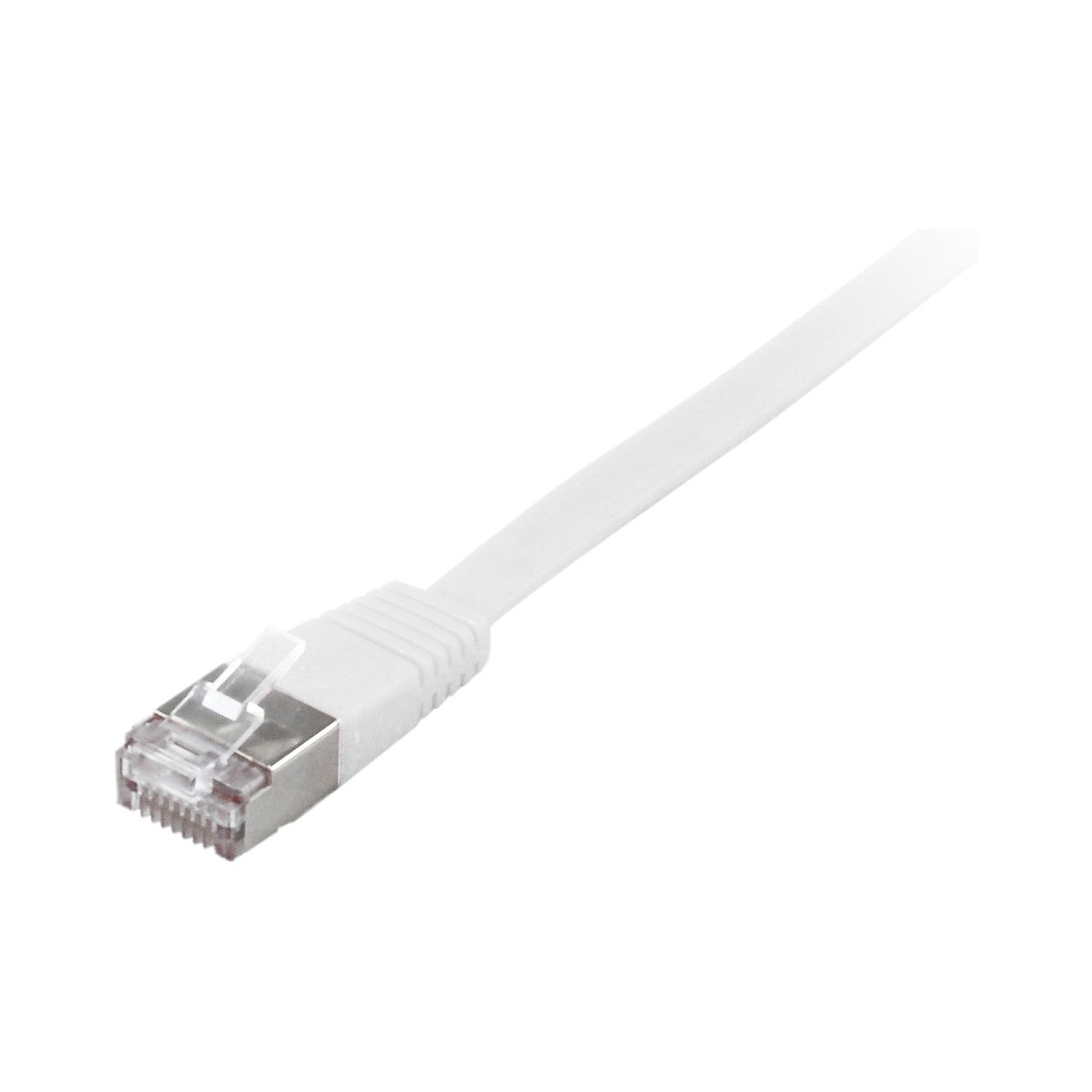 Buy Equip Patchkabel Cat6A U FTP 2xRJ45 10.00m weiß Flach LSZH Polybeutel in Cyprus, Nicosia, Limassol, Larnaka, Pafos