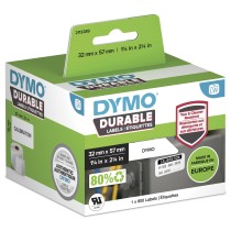 Buy DYMO Original Hochleistung Etikett für LabelWriterTM, Kunststoff - weiss - permanent haftend, widerstandsfähig, 1 x 8... in 