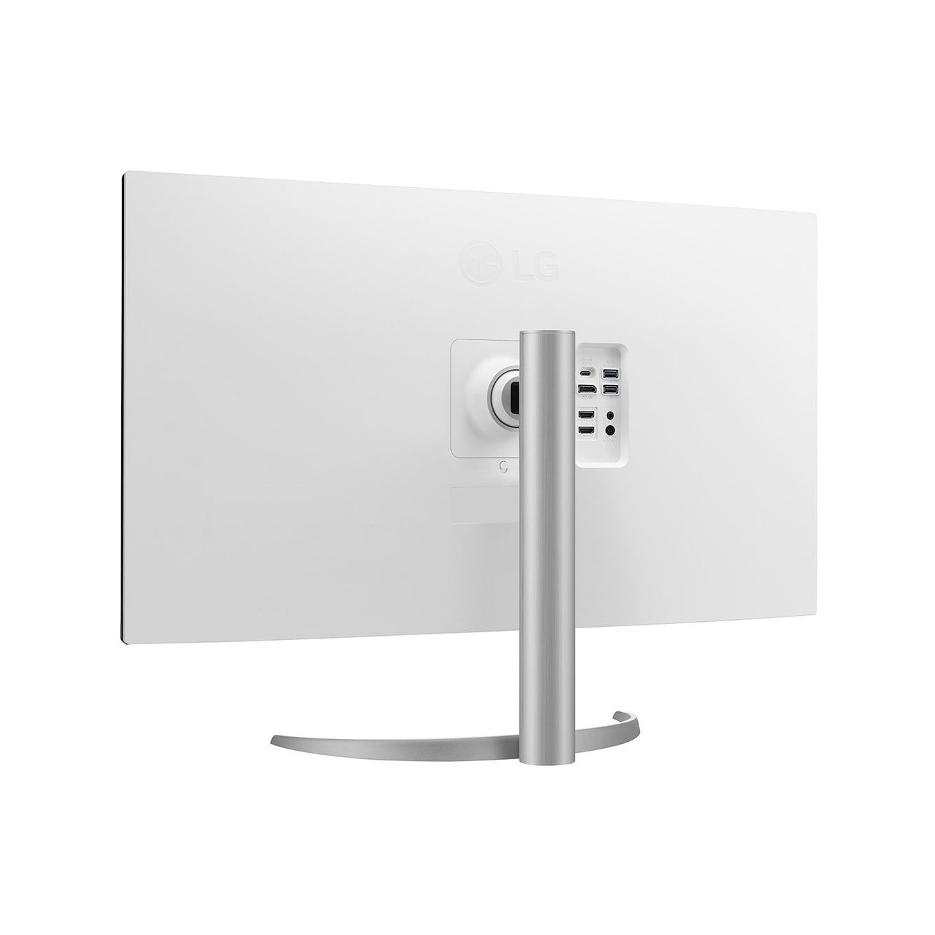 LG 27-Inch 27BP55U-B 4K UHD IPS Monitor - HDR10, USB-C PD 96W, HDMI 2.0, DP1.4 - Silver — Buy in Cyprus with Fast Delivery