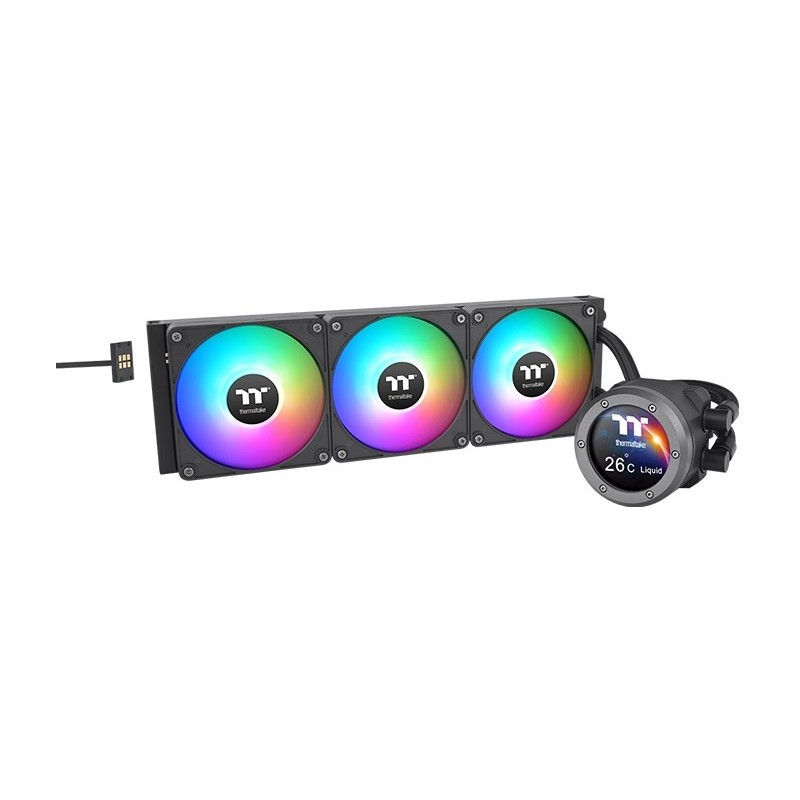 Buy Thermaltake TH280 V2 Ultra EX - AIO Liquid Cooler (3x120mm ARGB, TFT-LCD Pum... in Cyprus, Nicosia, Limassol, Larnaka, Pafos
