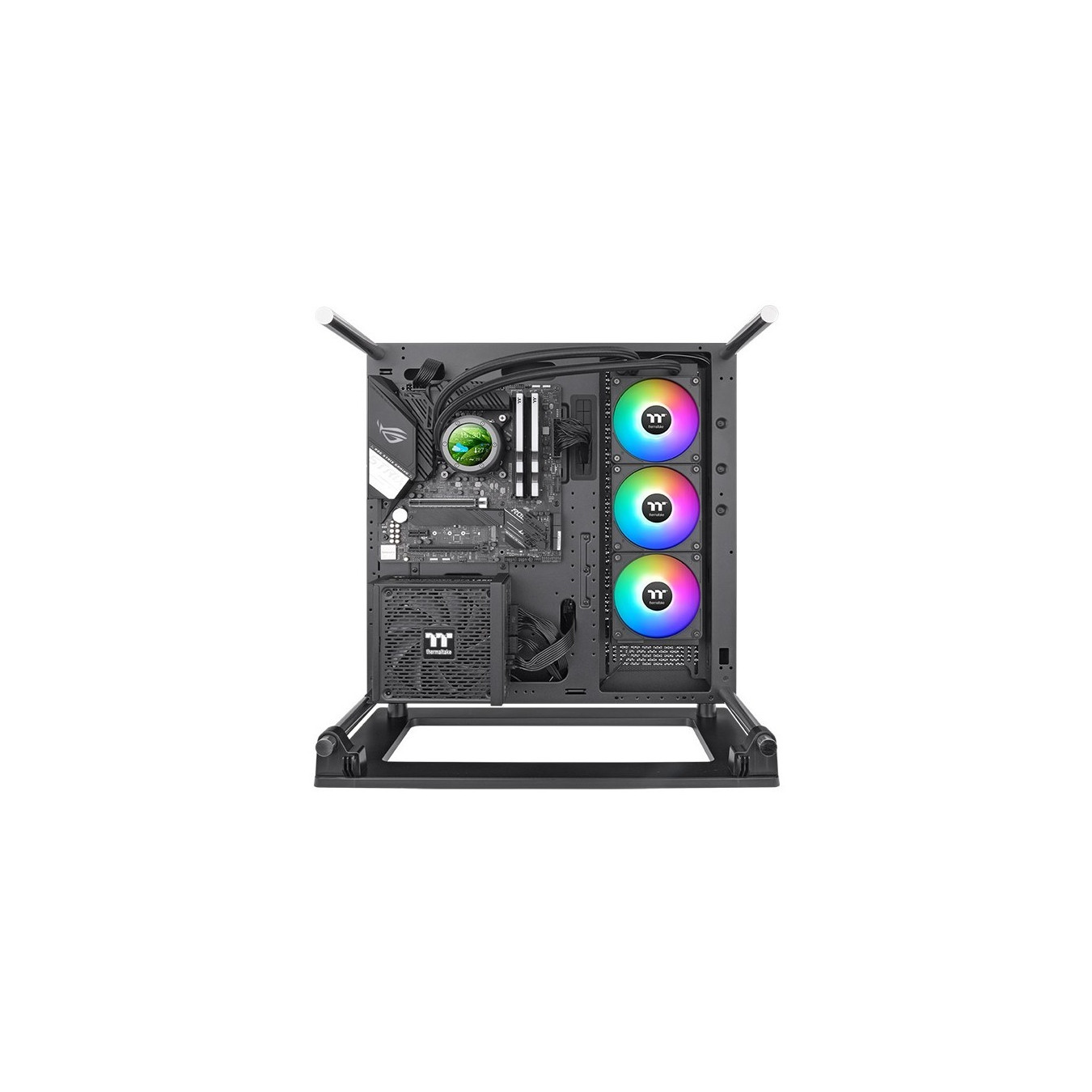 Thermaltake TH280 V2 Ultra EX - AIO Liquid Cooler (3x120mm ARGB, TFT-LCD Pump, Black) — Buy in Cyprus with Fast Delivery