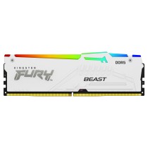 Buy KINGSTON FURY Beast 64GB DIMM 5600MT s DDR5 CL40 Kit of 2 White RGB XMP in Cyprus, Nicosia, Limassol, Larnaka, Pafos