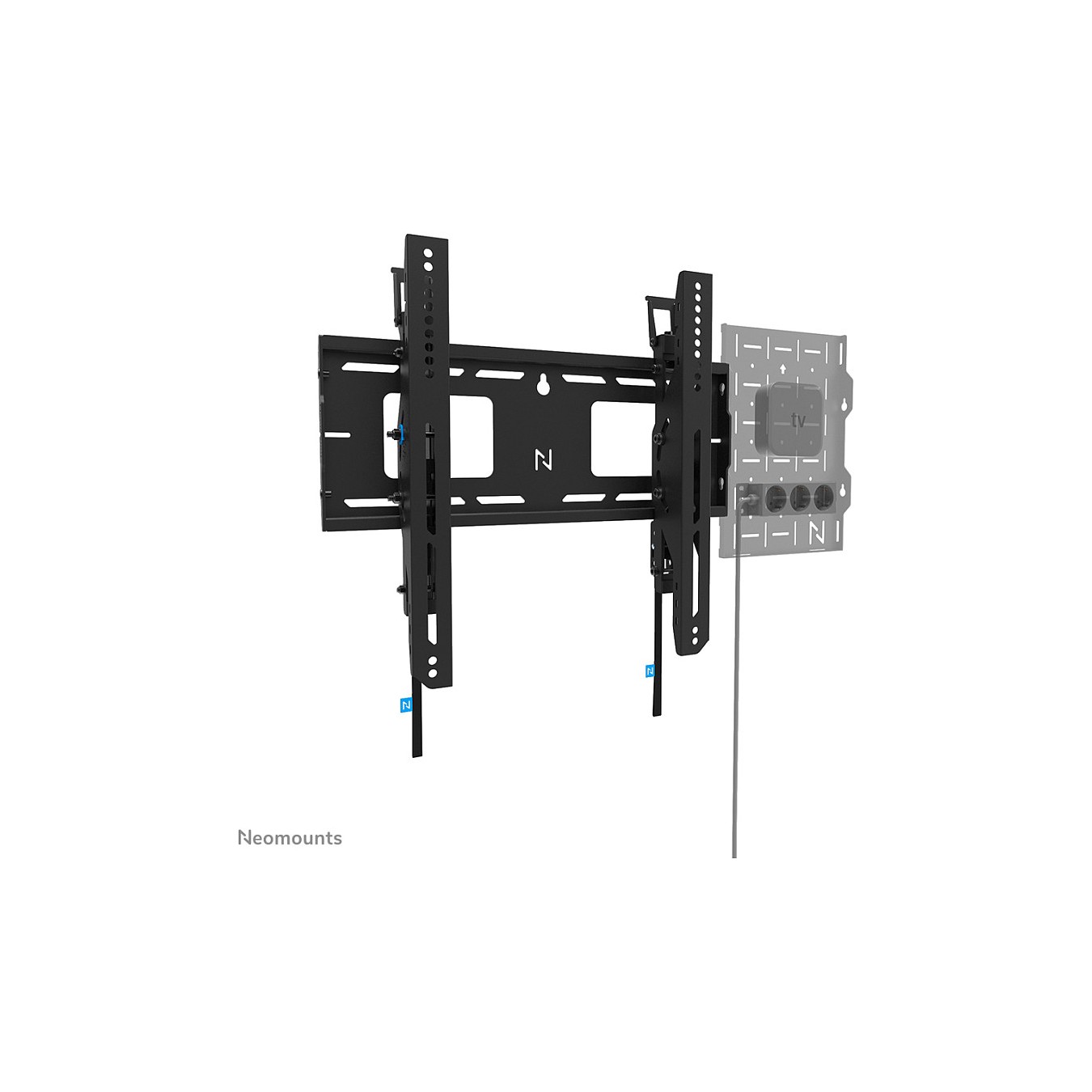 Buy Neomounts LEVEL-750 - Befestigungskit - für TV - schwerlast - verriegelbar - Stahl - Schwarz - Bildschirmgröße: 109-1... in 