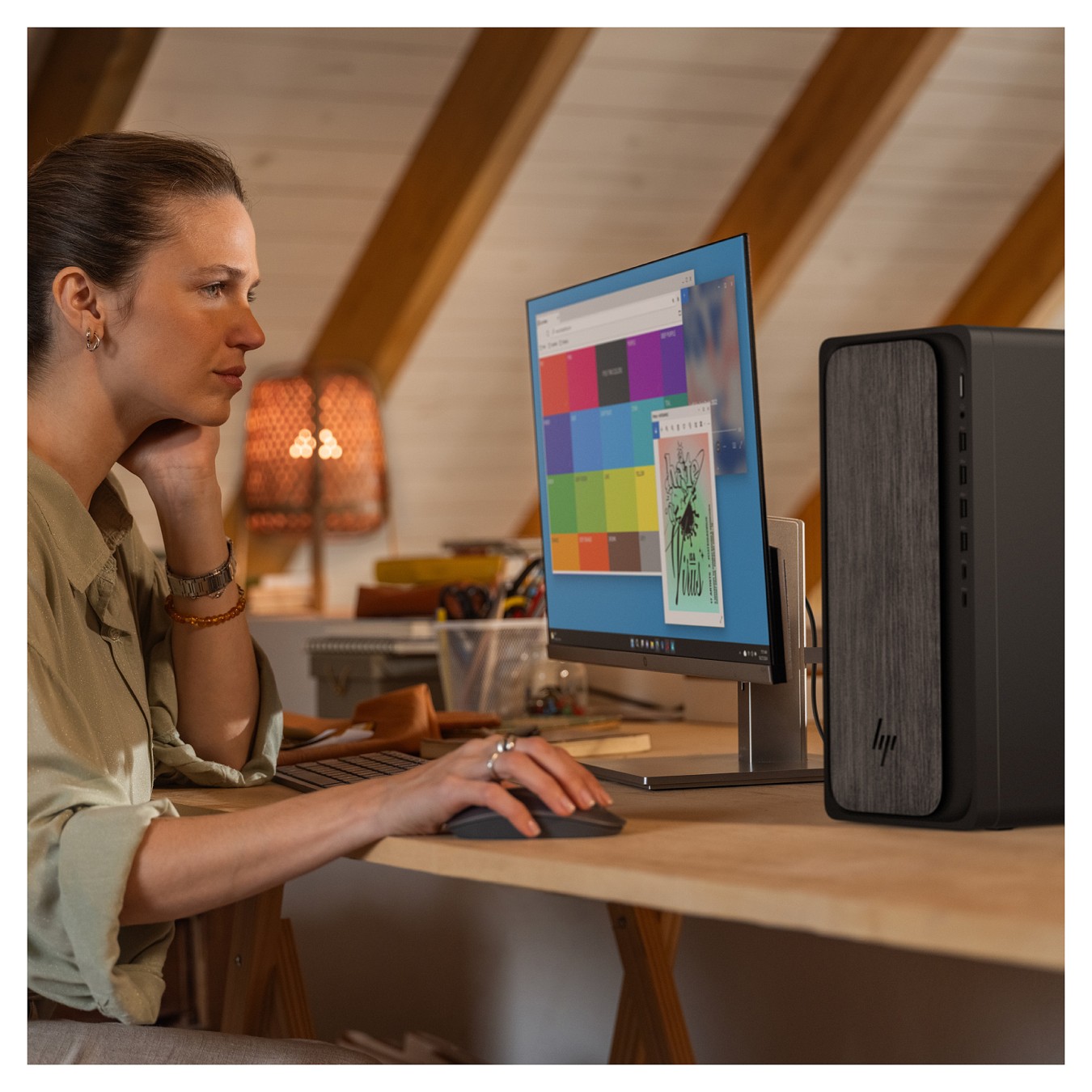Buy HP Omnidesk Desktop PC M02-0152ng RYZ5-8500G 16GB 512SSD FreeDOS in Cyprus, Nicosia, Limassol, Larnaka, Pafos