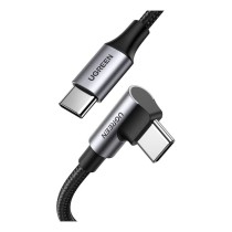 Buy UGREEN US334 USB-C auf USB-C Kabel 100W PD Fast Charging 1x Winkelstecker geflochten schwarz 1m in Cyprus, Nicosia, Limassol