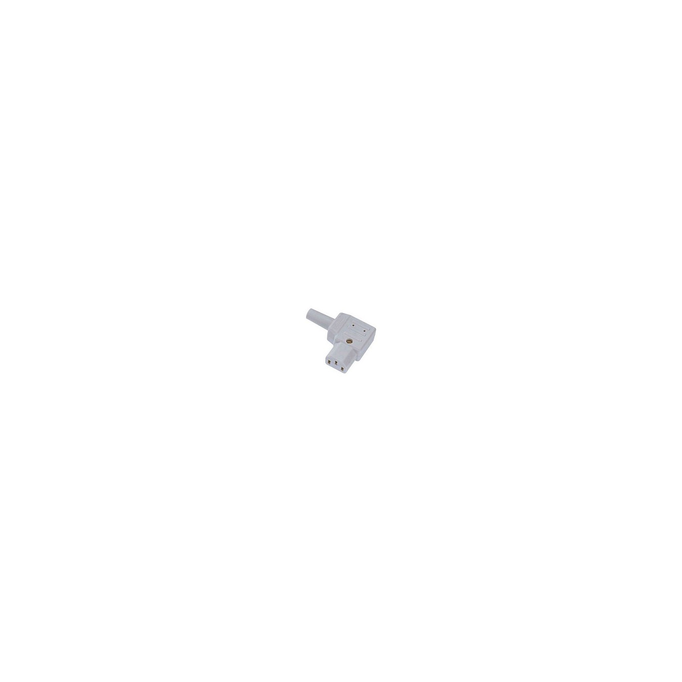 Buy BACHMANN Kaltgertedose Typ 790 70C, gewinkelt, wei in Cyprus, Nicosia, Limassol, Larnaka, Pafos