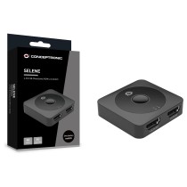 Buy CONCEPTRONIC Switch 2-Port Bidir. 2xHDMI2.0 Bu Bu schwarz in Cyprus, Nicosia, Limassol, Larnaka, Pafos
