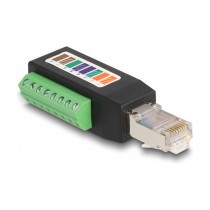 Buy Delock RJ45 Stecker Cat.5e zu Terminalblock Adapter 90° gewinkelt in Cyprus, Nicosia, Limassol, Larnaka, Pafos