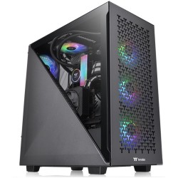 Buy Thermaltake Divider 300 TG Air - Mid Tower PC Case, Black, Tempered Glass, A... in Cyprus, Nicosia, Limassol, Larnaka, Pafos
