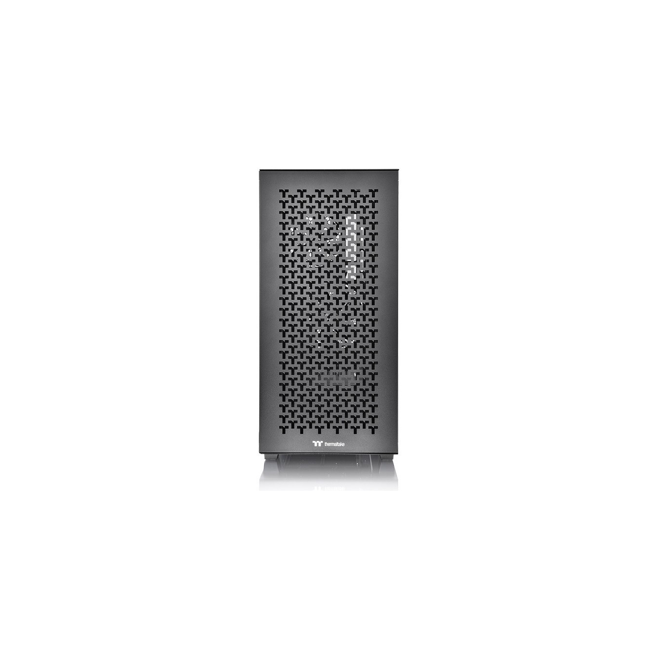 Thermaltake Divider 300 TG Air - Mid Tower PC Case, Black, Tempered Glass, ATX/mATX/Mini-ITX, USB-C