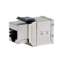 Buy Keystone-Koppler geschirmt Cat6 2xRJ45 8Stk sil in Cyprus, Nicosia, Limassol, Larnaka, Pafos