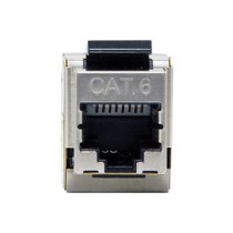Buy Keystone-Koppler geschirmt Cat6 2xRJ45 8Stk sil in Cyprus, Nicosia, Limassol, Larnaka, Pafos