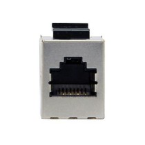 Buy Keystone-Koppler geschirmt Cat6 2xRJ45 8Stk sil in Cyprus, Nicosia, Limassol, Larnaka, Pafos