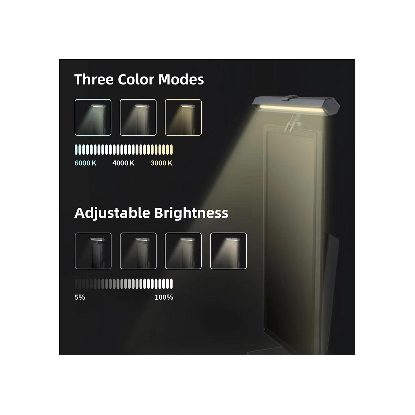 Buy EQUIP 245450 Monitor USB-LED-Leuchte mit Touch-Steuerung in Cyprus, Nicosia, Limassol, Larnaka, Pafos