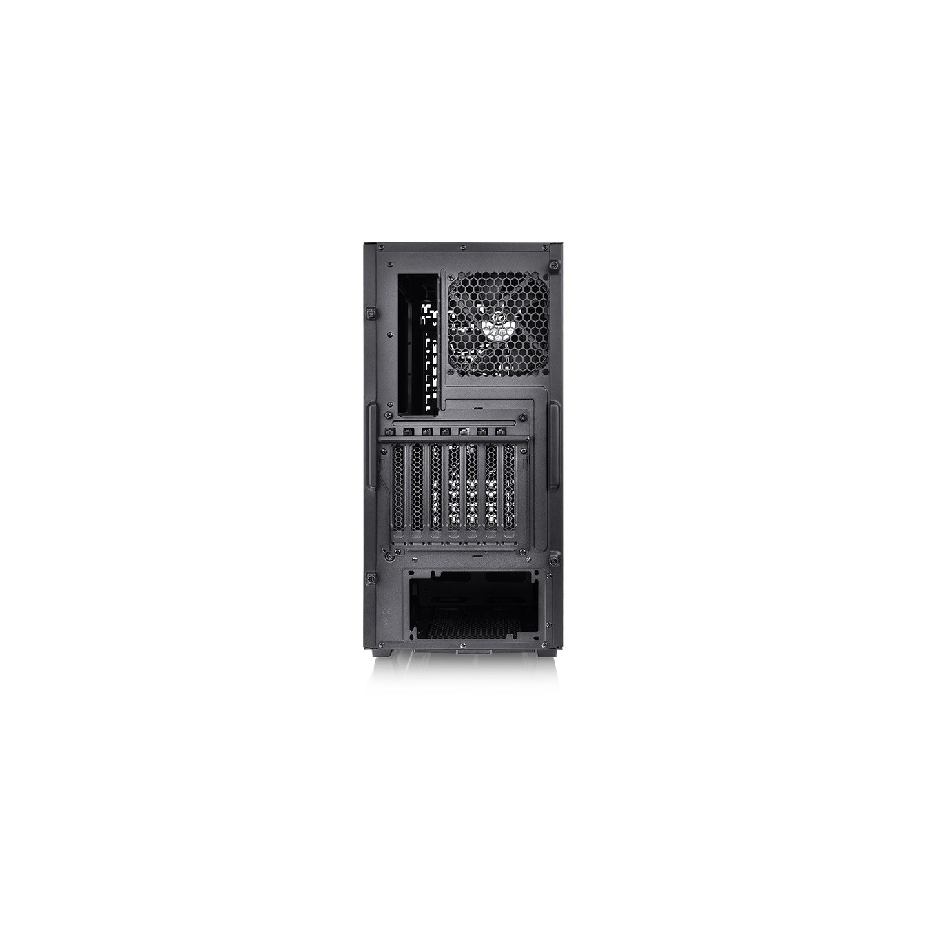 Thermaltake Divider 300 TG Air - Mid Tower PC Case, Black, Tempered Glass, ATX/mATX/Mini-ITX, USB-C