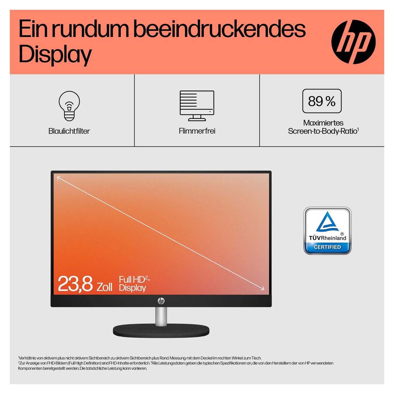 Buy AIO HP All-in-One PC 24-cr0109ng 23,8 RYZ5 7520U 16GB 512SSD W11 Home in Cyprus, Nicosia, Limassol, Larnaka, Pafos