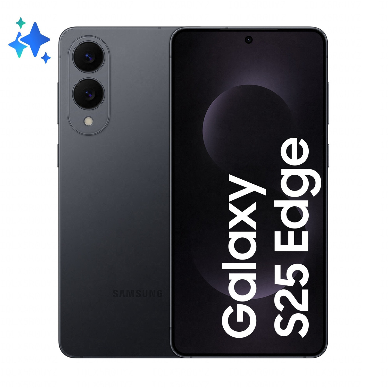 Samsung Galaxy S25 Edge - Titanium Jetblack - 12GB RAM / 256GB, Snapdragon 8 Elite 4.47GHz, 6.7" Dynamic AMOLED, 200MP, 5G
