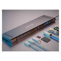 Buy 4smarts 11in1 Hub Universal Tablet und Laptop Stand plus DeX-Modus grau in Cyprus, Nicosia, Limassol, Larnaka, Pafos