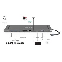 Buy 4smarts 11in1 Hub Universal Tablet und Laptop Stand plus DeX-Modus grau in Cyprus, Nicosia, Limassol, Larnaka, Pafos