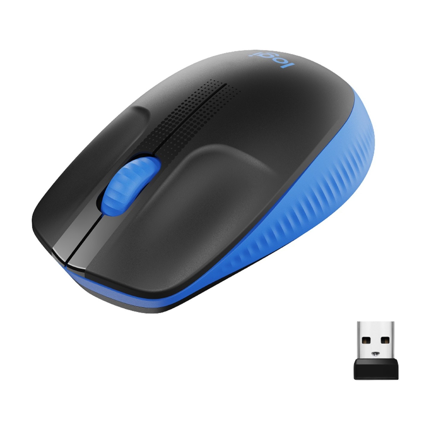 Logitech M190 Full-Size Ambidextrous Wireless Mouse 1000 DPI Blue (Boxed) — Buy in Cyprus with Fast Delivery