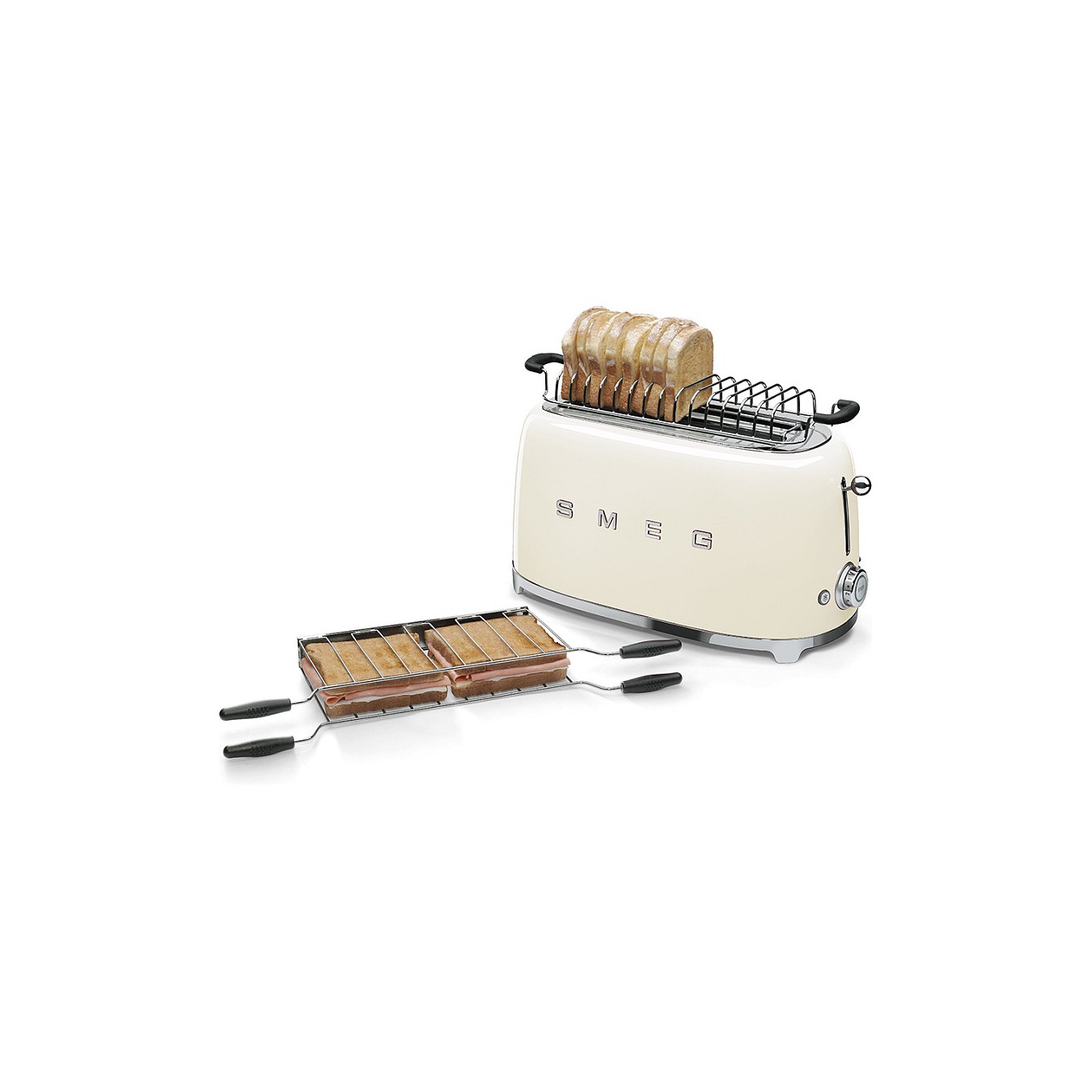 Buy SMEG TSF02CREU Toaster 4 Scheiben Creme in Cyprus, Nicosia, Limassol, Larnaka, Pafos