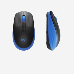 Logitech M190 Full-Size Ambidextrous Wireless Mouse 1000 DPI Blue (Boxed) — Buy in Cyprus with Fast Delivery