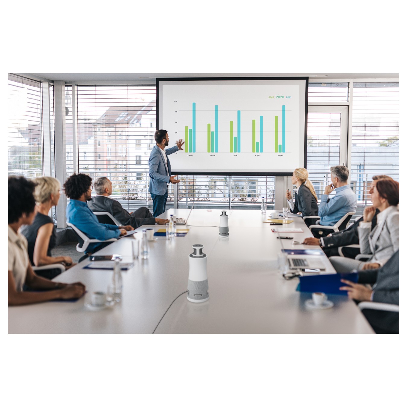 Buy Ricoh 360 Meeting Hub V2 3-in-1 Konferenz Kamera in Cyprus, Nicosia, Limassol, Larnaka, Pafos