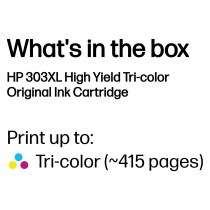Buy HP 303XL HIGH YIELD TRI-COLOR in Cyprus, Nicosia, Limassol, Larnaka, Pafos