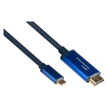 Buy Good Connections Adapterkab SmartFLEX USB-C an HDMI blau 2m in Cyprus, Nicosia, Limassol, Larnaka, Pafos