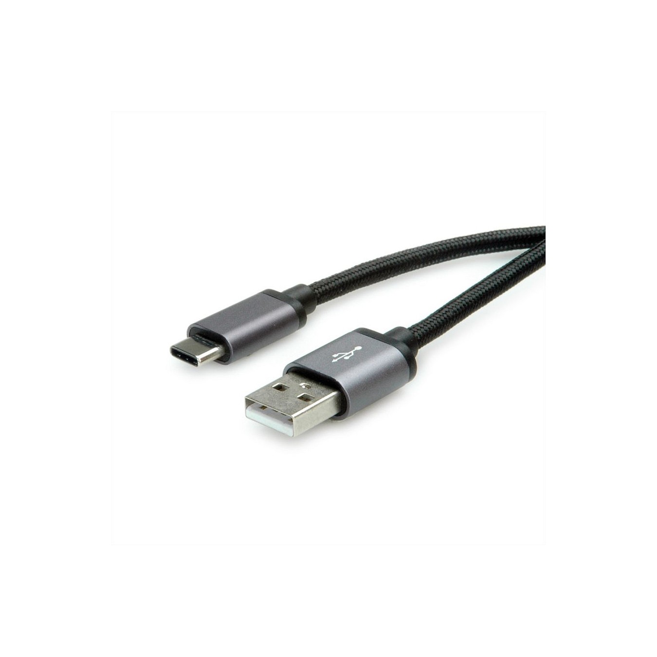 Buy ROLINE USB2.0 KABEL C-A SLBR-SW 1 8M in Cyprus, Nicosia, Limassol, Larnaka, Pafos