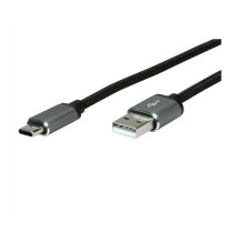 Buy ROLINE USB2.0 KABEL C-A SLBR-SW 1 8M in Cyprus, Nicosia, Limassol, Larnaka, Pafos