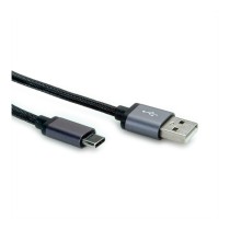 Buy ROLINE USB2.0 KABEL C-A SLBR-SW 1 8M in Cyprus, Nicosia, Limassol, Larnaka, Pafos