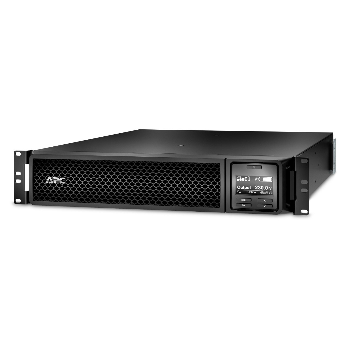 APC Smart-UPS SRT1000RMXLI-NC - 1kVA/1000W Rack 2U Online UPS, 6x IEC C13, Black, Hot-swap VRLA