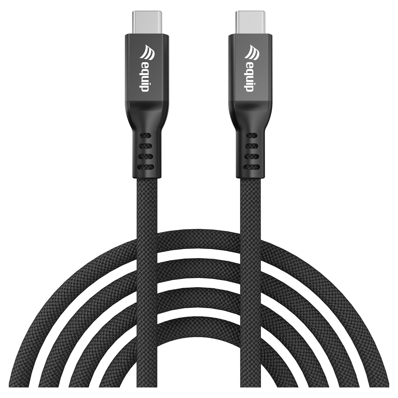 Buy Equip Kabel USB-C4.0- to C 80Gbps PD240W St St 2.00m schwarz in Cyprus, Nicosia, Limassol, Larnaka, Pafos