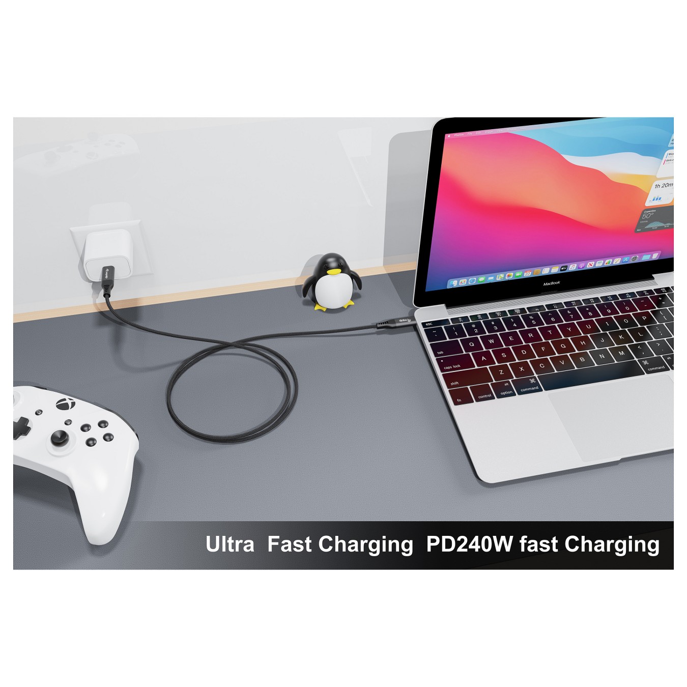 Buy Equip Kabel USB-C4.0- to C 80Gbps PD240W St St 2.00m schwarz in Cyprus, Nicosia, Limassol, Larnaka, Pafos